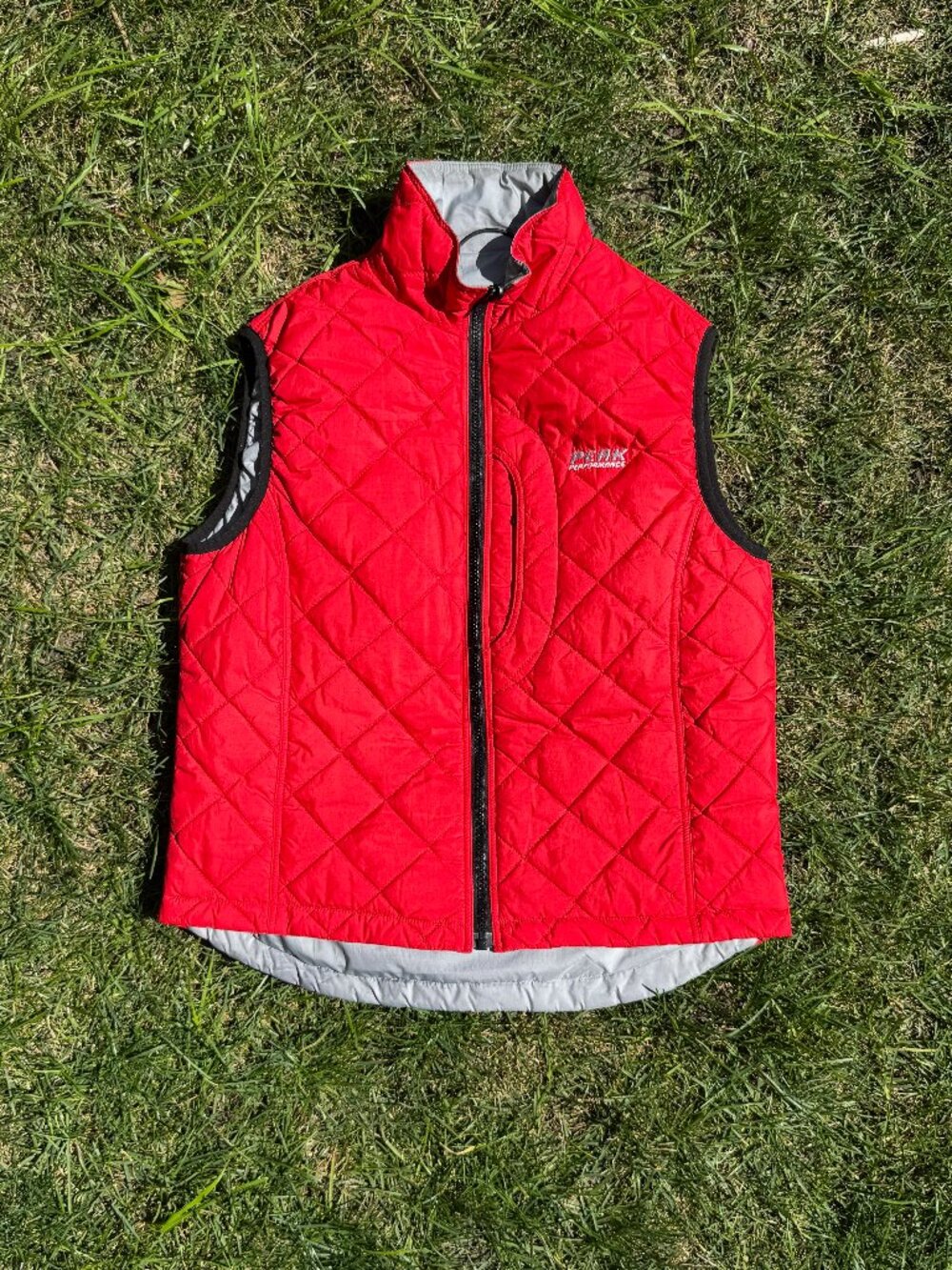 Peak Performance - Reversible Puffer Vest (Men's) - Red/Gray